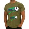 Men's Casual Lightweight Breathable Short Sleeve T-Shirt Crew Neck Printed Graphic Design for Everyday Wear Sports and Leisure