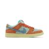 Nike Dunk Low SB 'Orange Emerald Rise' (Unisex) Orange / Noise Aqua / Emerald Rise / Lemon Chiffon Skateboard Shoes DV5429 800