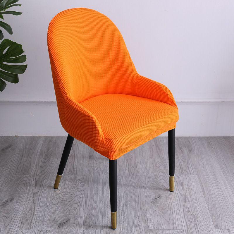 Armchair Cover Dinning Slipcover Chair Protector Curved Removable Antiskid