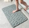 Non Slip Mat Bathroom Bath Mat Cobblestone Embossed Mat In Bathtub Floor Rug Shower Room Doormat Memory Foam Cobblestone Mat