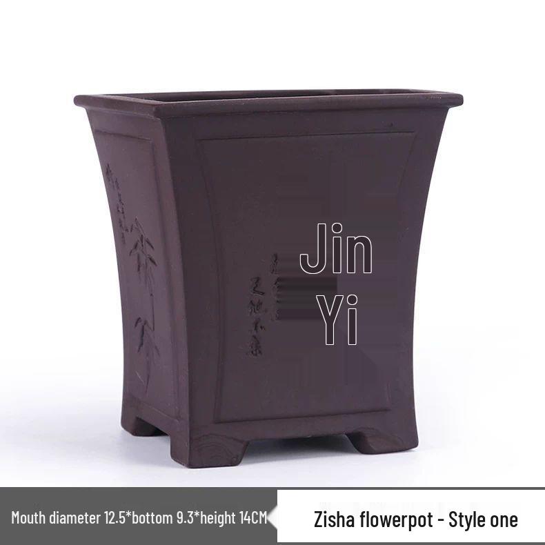 Orchid Large Ceramic Cliff Pot - Breathable, Creative Design for Home or Office