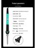 Professional 80W Adjustable Temperature Electric Soldering Iron - High Power Internal Heating for Repair & Household Welding