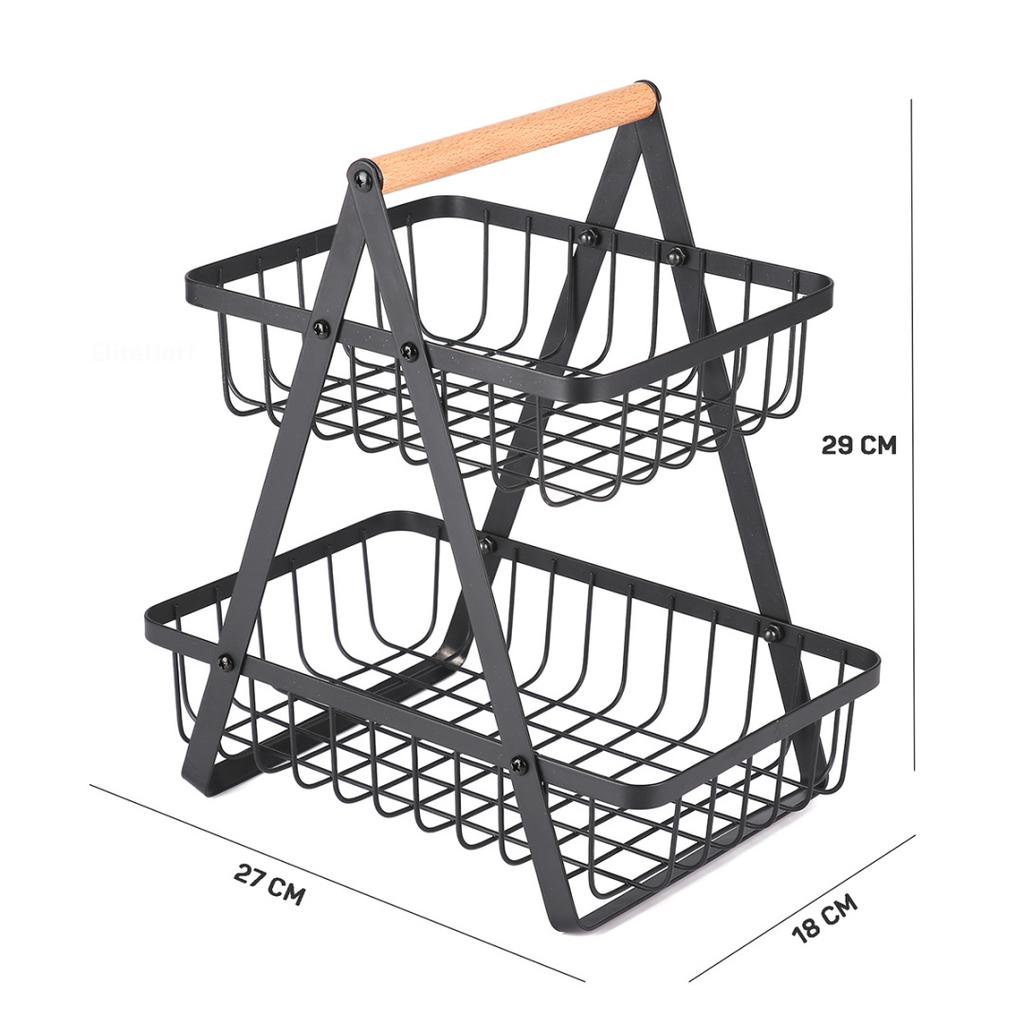 LOFT TILE BASKET FOR FRUIT AND SPICES E-8084