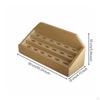 Wooden Tiered Band Stand Compact Design Organizer for Shop Counter
