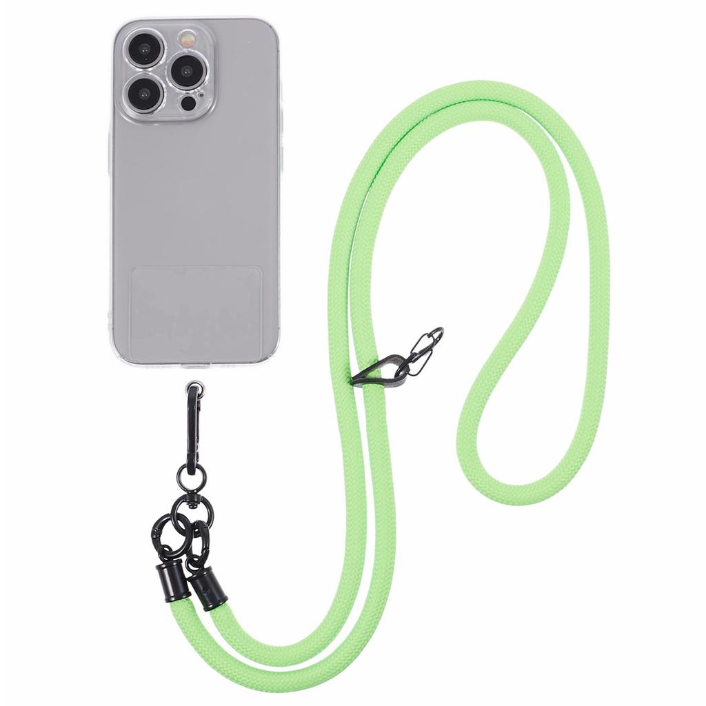Style A Phone Strap 8mm Nylon Phone Neck Lanyard with Clear Patch