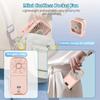 Mini Folding Fan, USB Charging Portable Neck Hanging Fan, Small Fan with Phone Holder, Suitable for Outdoor and Office Use