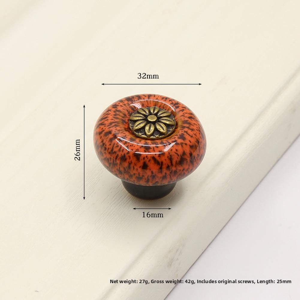 4Pcs Retro Classic Clothing Cabinet Door Handle Drawer Handle Single Hole For Cabinets Dressers And Drawers Handle Home Hardware