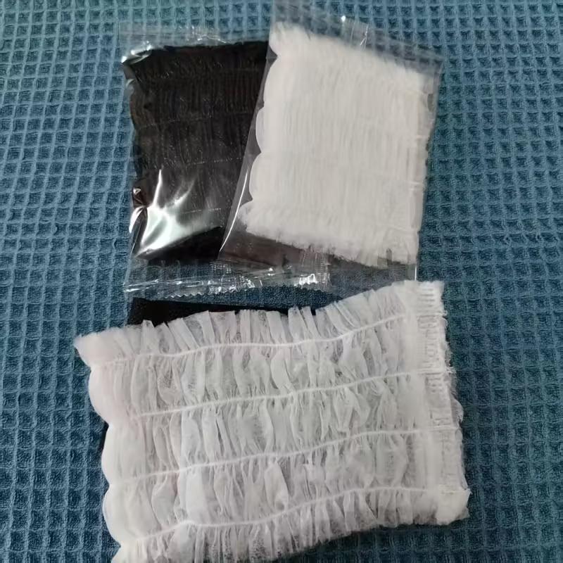 20/50/100Pcs Disposable Spa Headbands Soft Non- Elastic Facial Hair Bands For Sauna, Facial Cleansing, Skincare & Makeup