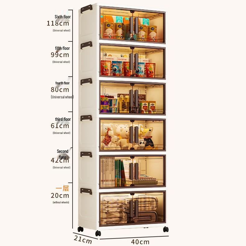 Armadietti e Organizer Pieghevoli Premium per la Casa - Guardaroba per Bambini, Scaffalature per Oggetti Vari e Scatole portaoggetti