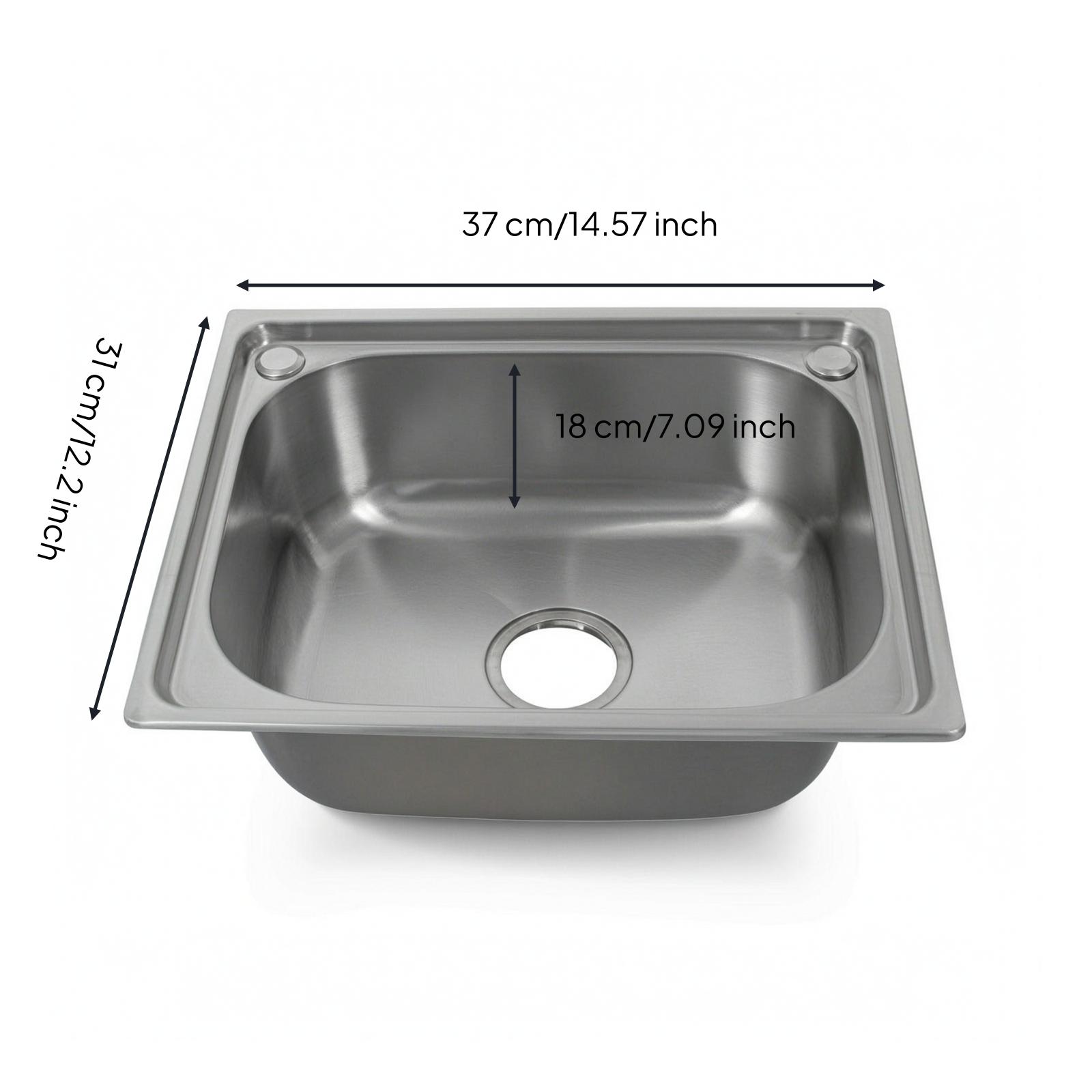 Single Bowl Kitchen Sink Thickened Stainless