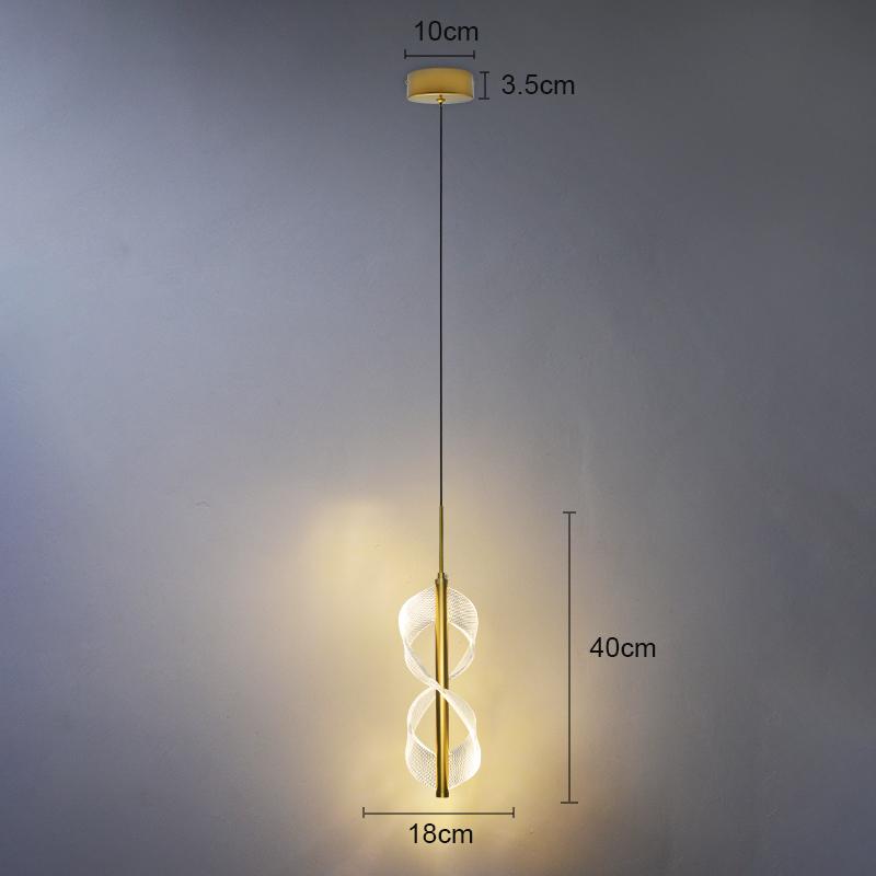 

Современные светодиодные подвесные светильники Внутреннее освещение Подвесная лампа Дом Спальня Прикроватная тумбочка Гостиная Обеденные столы Декорация Скандинавский свет 3 Light colors