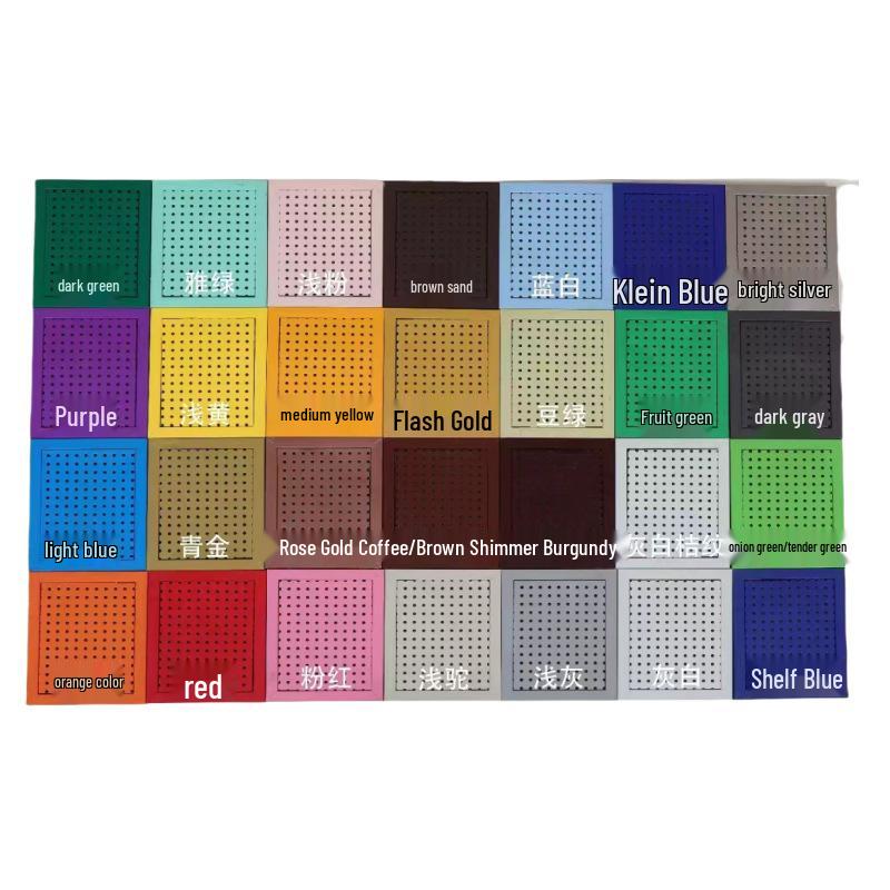 Kleurrijk Prikbord Wand: Multifunctioneel Gereedschap, Hardware en Sieraden Displayrek