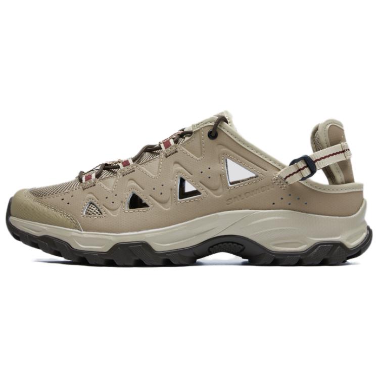 Salomon Alhama Versatile Comfortable Breathable Grip Water Shoes Men Shoes Brown Gray 477865