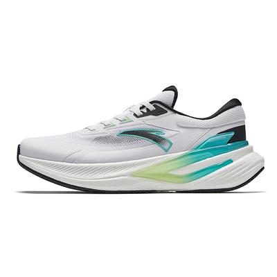 Breathable Lightweight Casual Running Shoes Men's Pure White Sneakers 112435536-5