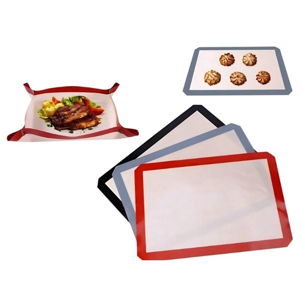 Heat Resistant Silicone Baking Mat Non-Stick Oven Liner Baking Basket Baking Tray  Dessert Making
