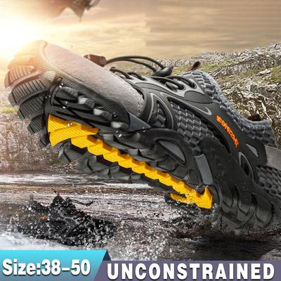Hiking Trekking Sneakers Men Quick Dry Water Aqua Shoes Non Slip Breathable Outdoor Sport Shoes Plus Size 39-50