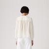 Levis French Puff Sleeve Shirt Women Tops 005EI-0004