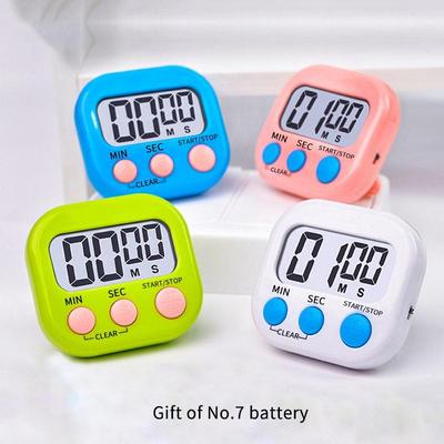 Tragbarer magnetischer digitaler Timer Großes LCD-Display Einfache Bedienknöpfe für Küche Backen Klassenzimmer Studium Bürogebrauch