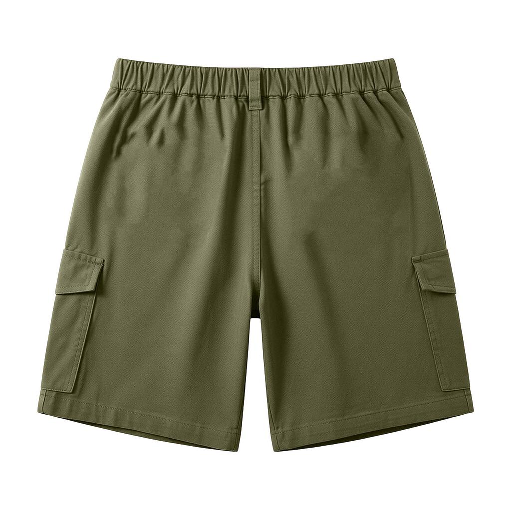 Hiking Shorts For Women Lightweight Elastic Waist Knee Length Cargo Shorts Golf Casual Summer Bermuda Shorts