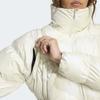Adidas Essential Glossy 2 In 1 Crop Puffer paddIng White Jx2990
