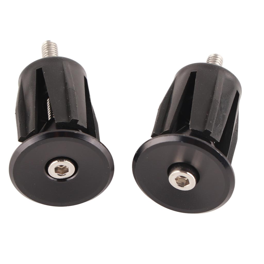Bike Accessories, 1 Pair Aluminum Alloy   Handlebar Grips End Plugs for Road Mountain Bikes