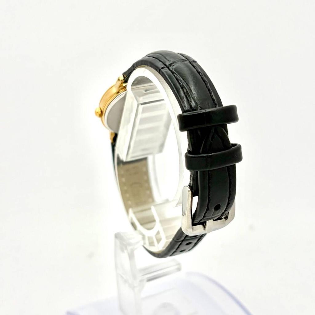 SEIKO Spirit Ladies Watch Gold 320282 New Strap [New Battery] 4N21-0640