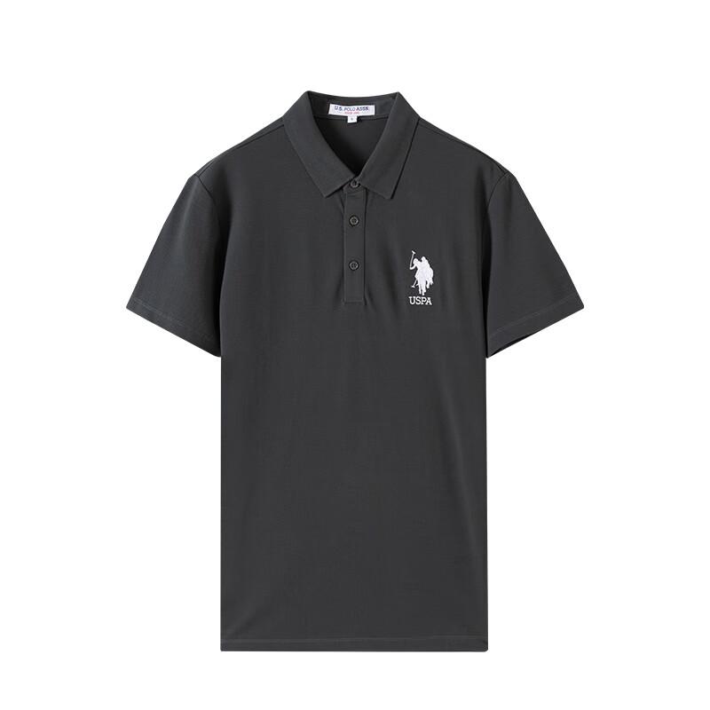 U.S. POLO ASSN. Men s Business Casual Short Sleeve Polo Shirt L