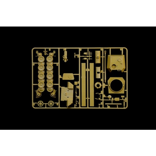 Italeri 1/56 WWII German Sd.Kfz.171 Panther Tank Ausf.A Plastic Model Kit IT25752