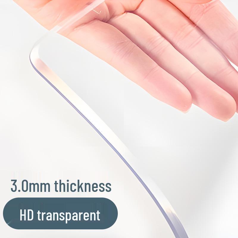 Children's Waterproof Desk Mat - Transparent Study Table Protector