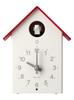 RHYTHM R797 Red Bell and Cuckoo Clock, 18.5x14.6x10.7cm, RHYTHM PLUS 4RH797SR01
