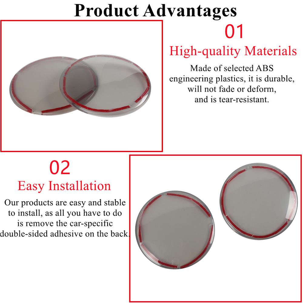 Car Front Fog Light Lamp Cover Protect Trim for Jeep Wrangler JK 2007-2017 Compass 2008-2010 Patriot 2011-2016 Accessories