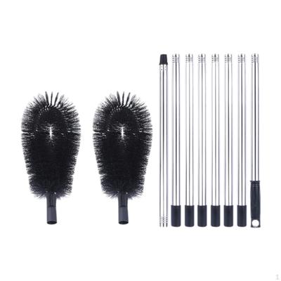 Adjustable Gutter Brush Cleaner for Easy Access from Ground Level