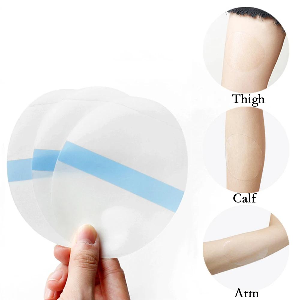 Women's inner thigh spandex patch invisible body pad wear-resistant elastic bandage tight pants without coating bandage