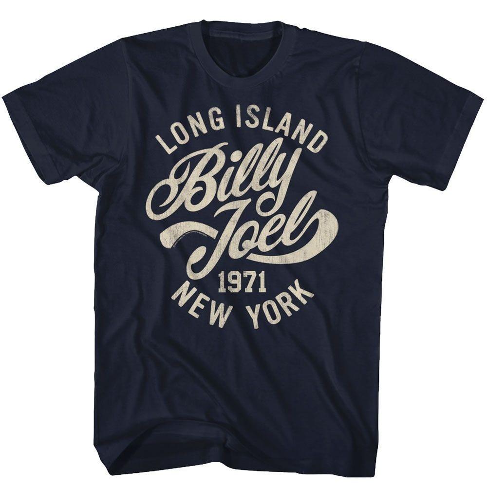Billy Joel Long Island Music T-shirt Tops Tees Men's Women's Unisex