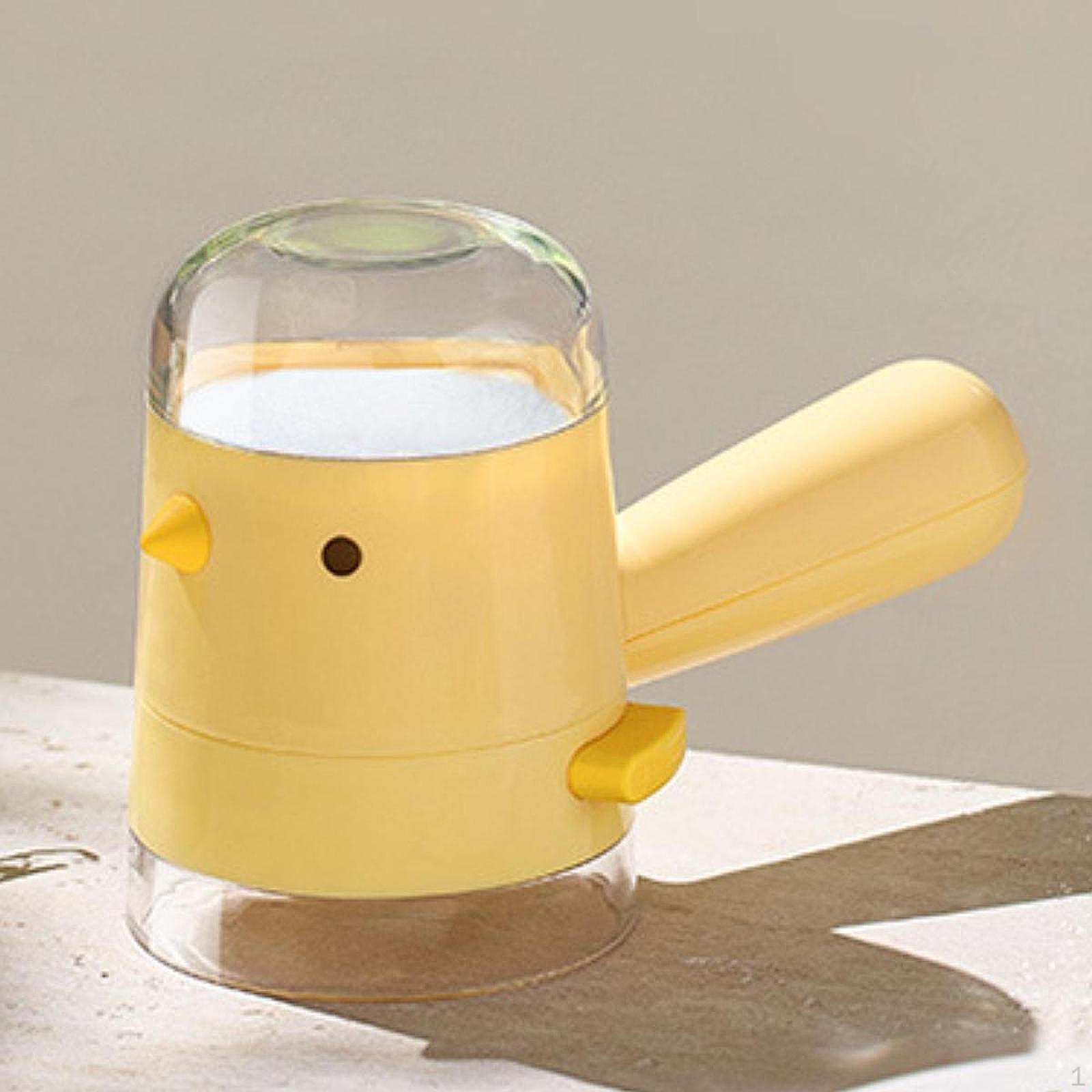 

Пыленепроницаемый диспенсер для специй с ручкой для удобной приправы жёлтый