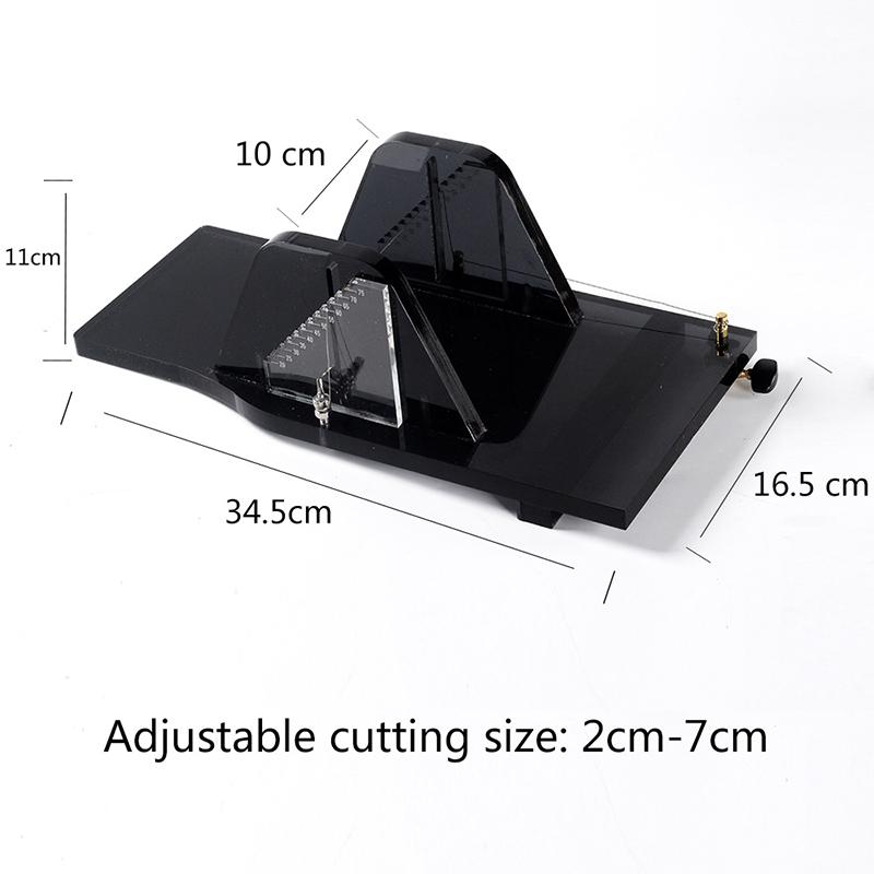 Nicole Acrylic Soap Cutter Adjustable Log Splitter Soaps Making Supplies & Soap Beveler Planer Tool for DIY Handmade Soap Router