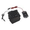 Keyboard Mouse Converter Turbo Function Wired Gaming Keyboard And Mouse and Converter Combo for PS
