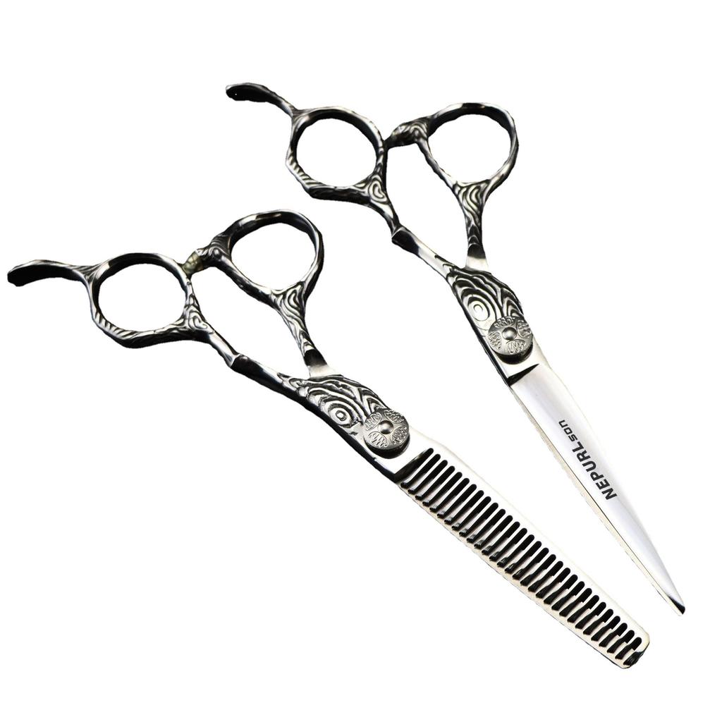 6.0 İnç Jp440C Nepson Sg-02 Üst Düzey, Saç Makası, Düz Makas, İnce Makas
