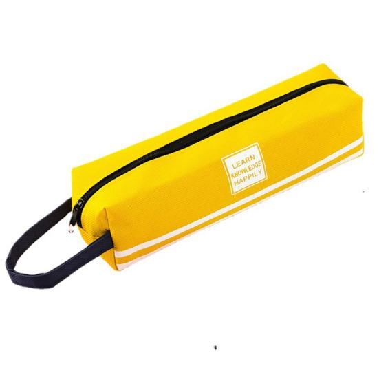 Astuccio per matite, organizer per cancelleria di grande capacità, resistente ed elegante, con cerniera liscia, per riporre le matite, per la scuola