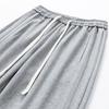 Men's Fleece-lined Loose Straight-Leg Sweatpants