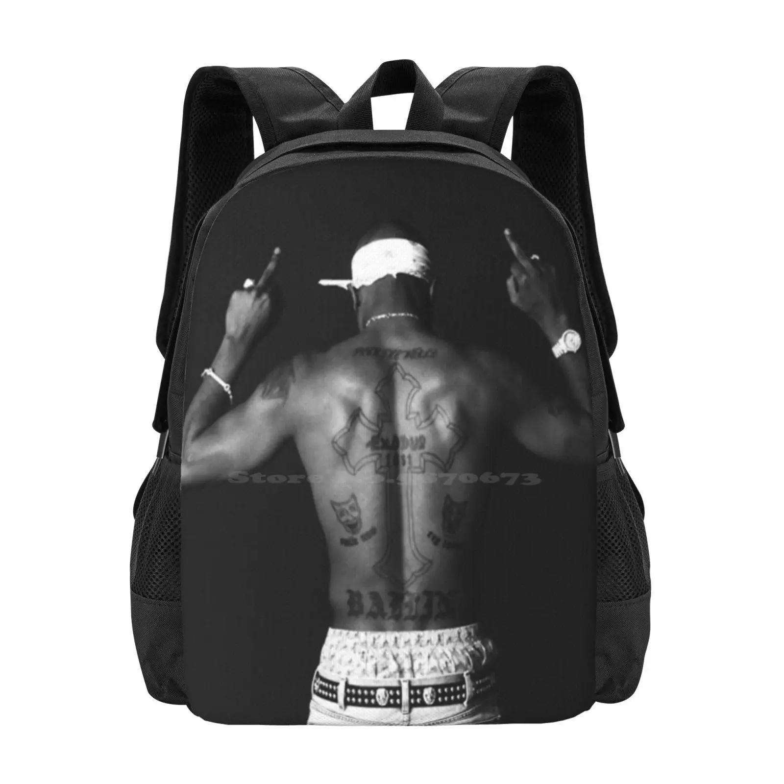 2pac Muster Design Rucksack Schultaschen Shakur 2 Pac 2pac Liedtexte Lieder Tod Makaveli 2pac Mp3 All Eyez On Me Zitate 2pac Lieder OneSize