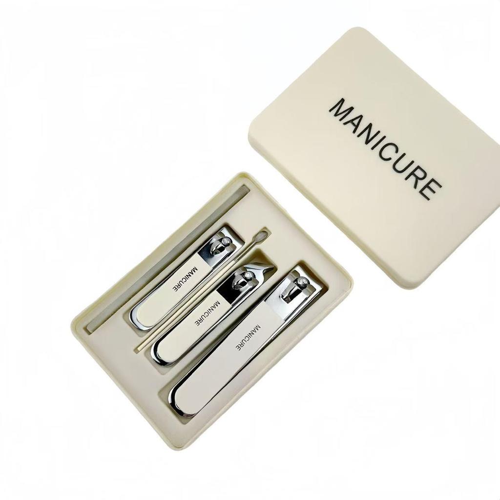 Anti-Splash Nail Clipper Set: Stylish, Portable Manicure Tools for Home Use