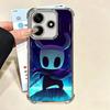 H-Hollow K-Knight Game Plating Phone Case For Xiaomi Redmi Note 14 15 Pro Plus 13 12 11 11S 11T 10 9S 9 5G Anti-Fall Airabag Cov