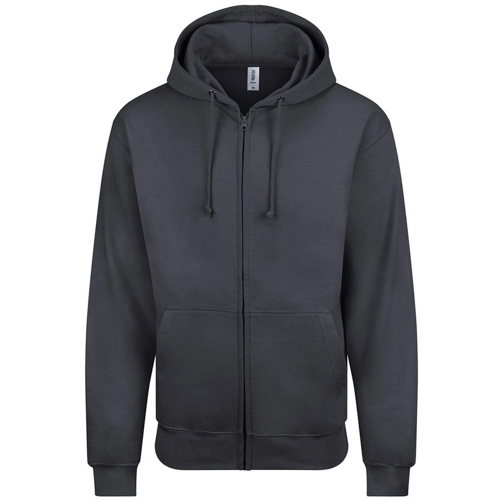 Awdis Plain Mens Hooded Full Zip Hoodie / Zoodie