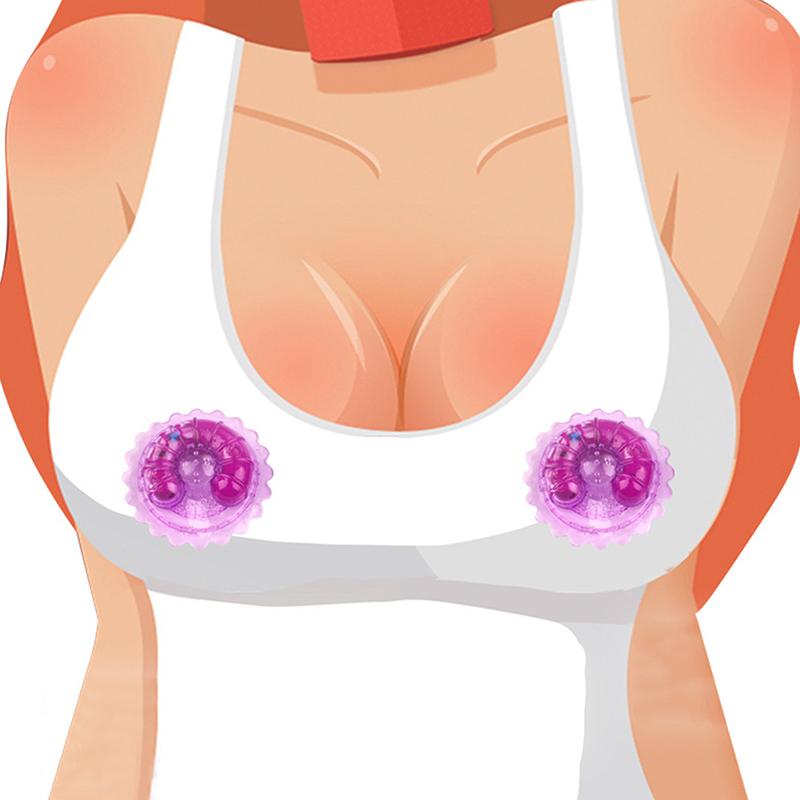 2Pcs Strong Stimulus Nipple Clamps Vibrators Sex Toys For Women Breast Adult Toy