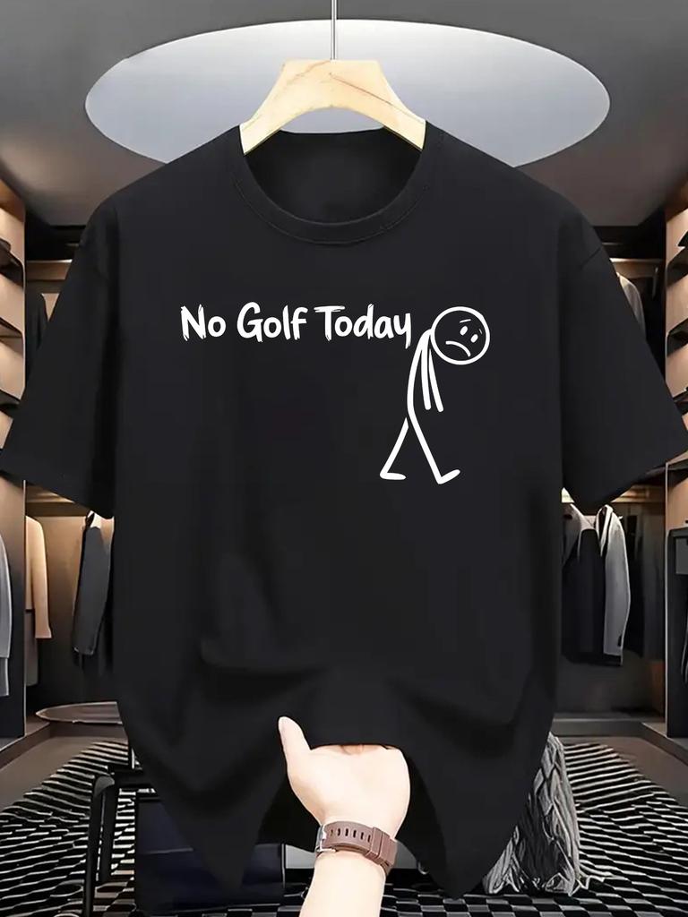 100 Cotton Summer Unisexs T Shirt Soft Breathable Fabric Todays Design Has No Golf Pattern Printing Suitable Daily Commuting