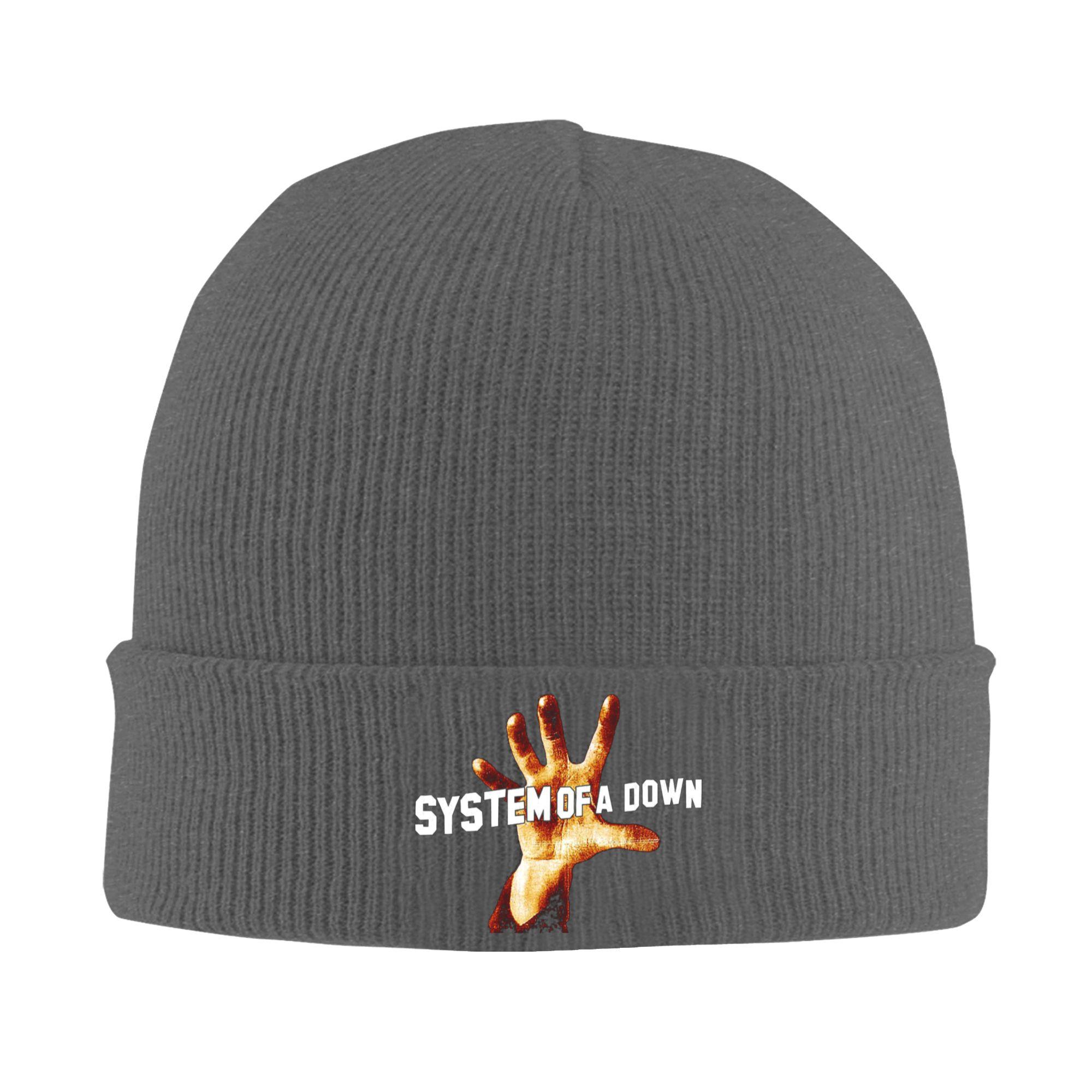 

Systems Of A Down Band Accessories Winter Knit Cuff Beanie For Unisex Women Knitted Skull Cap Bonnet Hats One Size