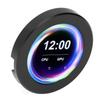 2.1inch Round LCD Display, 360 Rotation CPU Watercooler Screen, Real Time Temp Control, Stepless Dimming, 480x480 Resolution AIO LCD Screen for AIO Wa