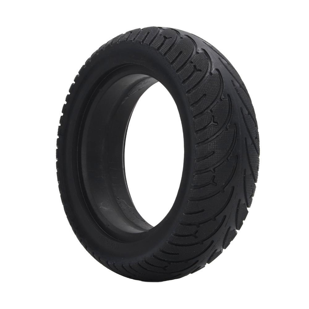 Good Impact Resistance Electric Scooter Solid Tire Respond Road Irregularities чёрный