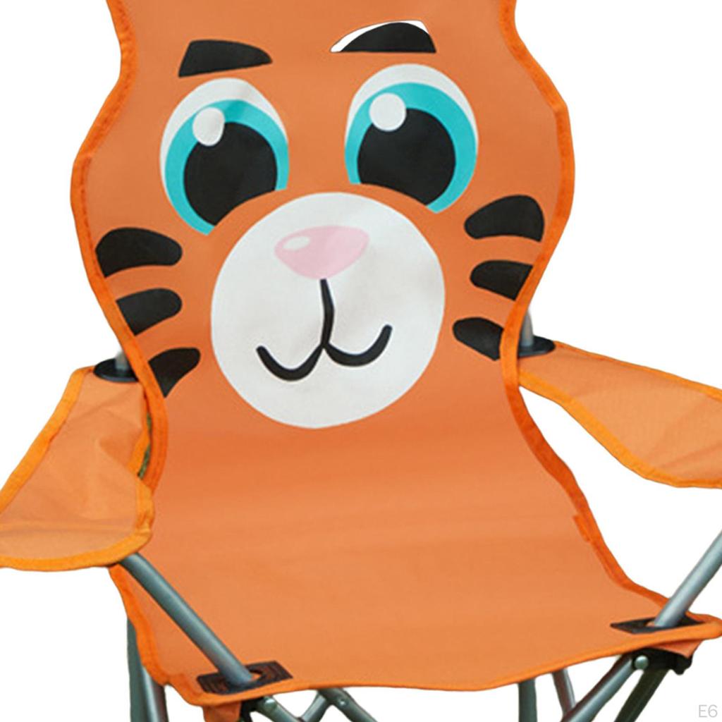 Kinder Klapp-Campingstuhl Strand Leichtes Oxford-Matte Faltbare Camp-Rasenstühle